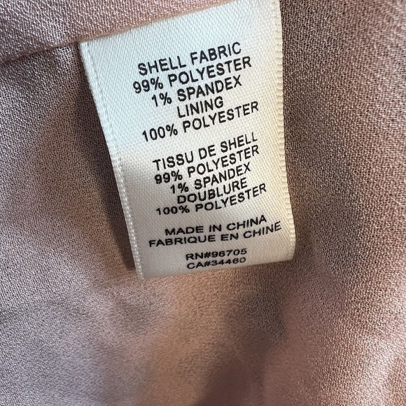 La Vie Rebecca Taylor Long Sleeve Cherise Mini Dress. Size M Brown Black - Picture 14 of 16